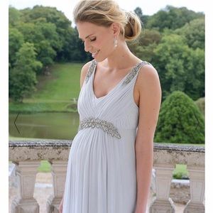 Maternity evening gown